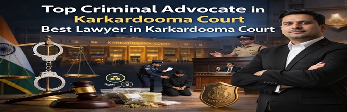 best Criminal advocate in karkardooma court